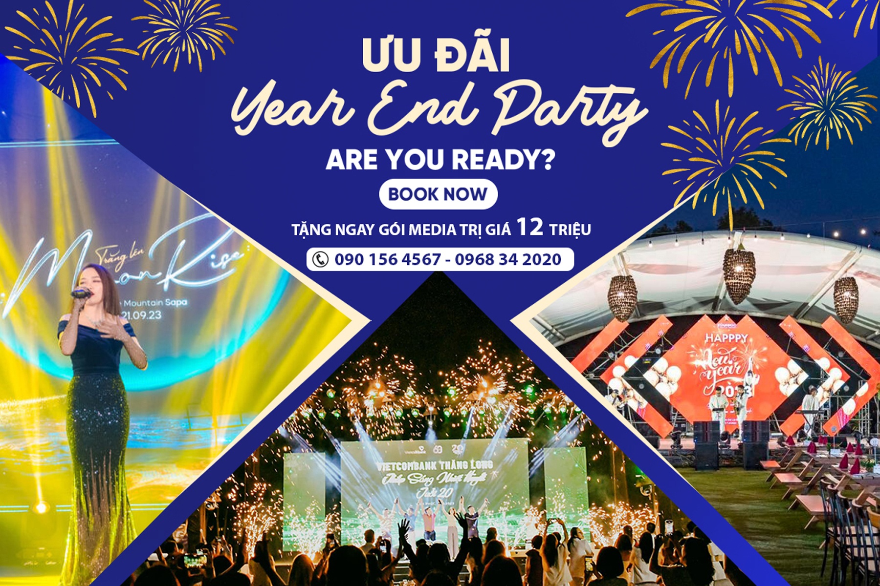 Gói Sản Phẩm Tổ Chức Sự Kiện Year End Party Tổ Chức Tiệc Tất Niên