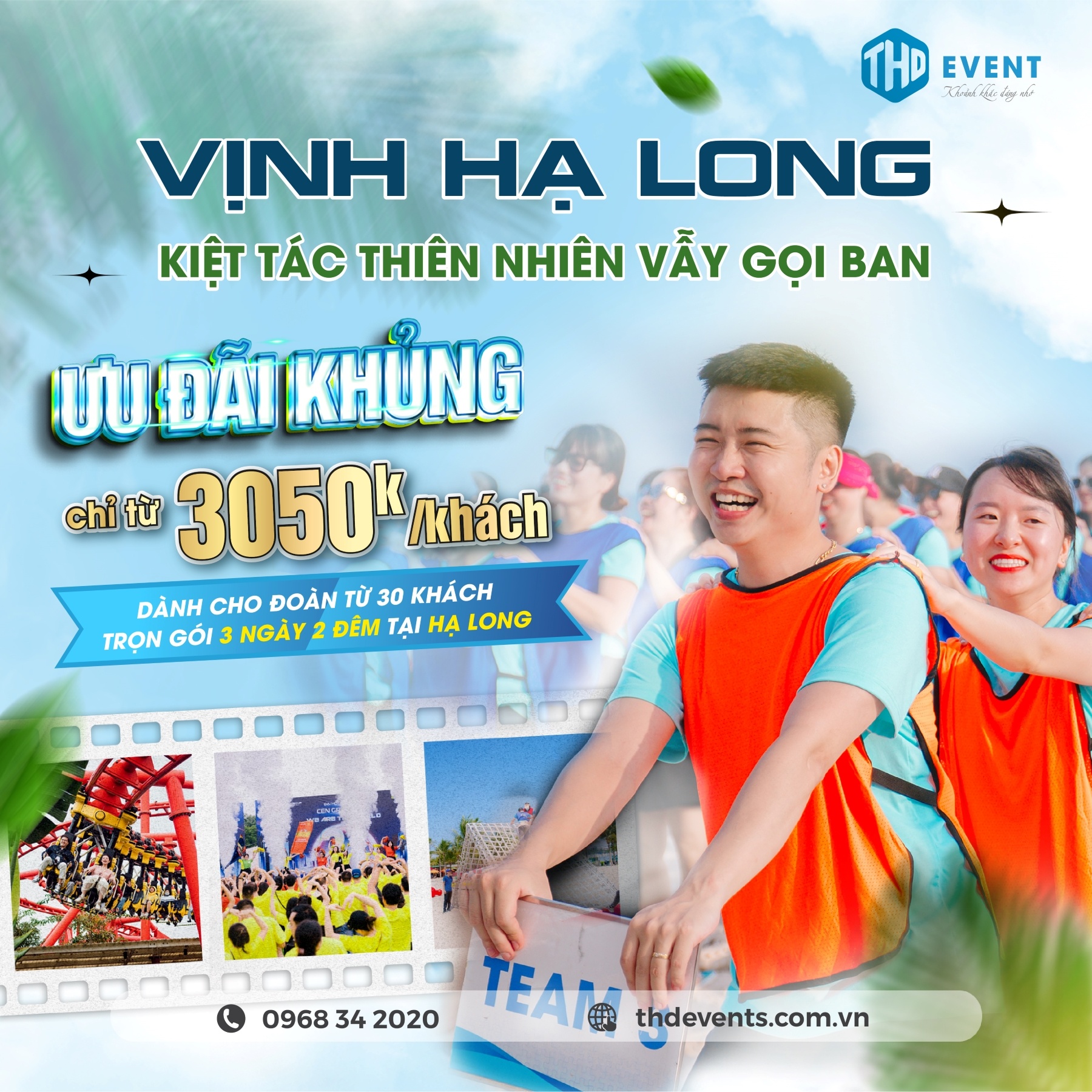 Tour Du LỊch HẠ Long 3 NgÀy 2 ĐÊm Thd Travel & Event