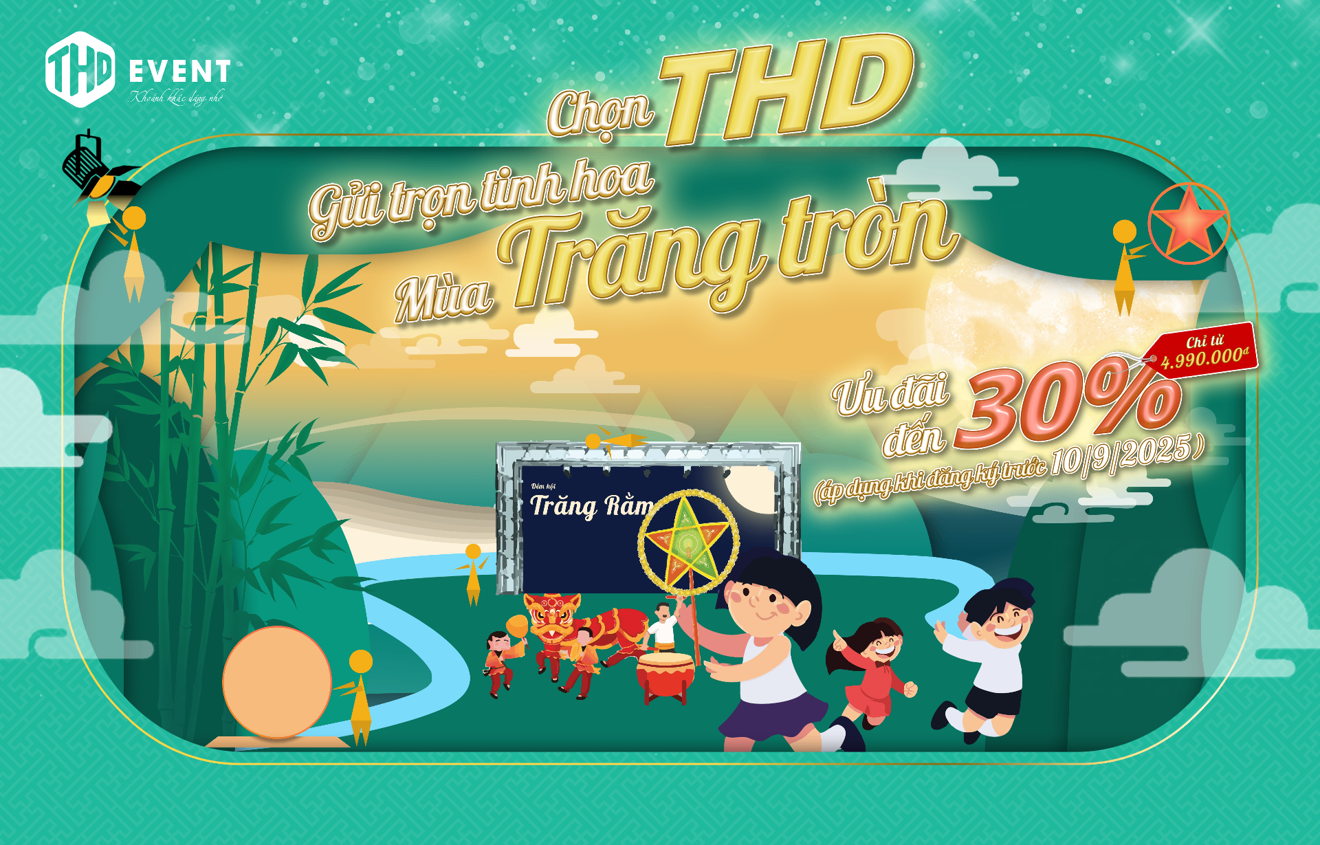 TỔ ChỨc Trung Thu 2025 TrỌn GÓi ĐẬm ĐÀ BẢn SẮc ViỆt