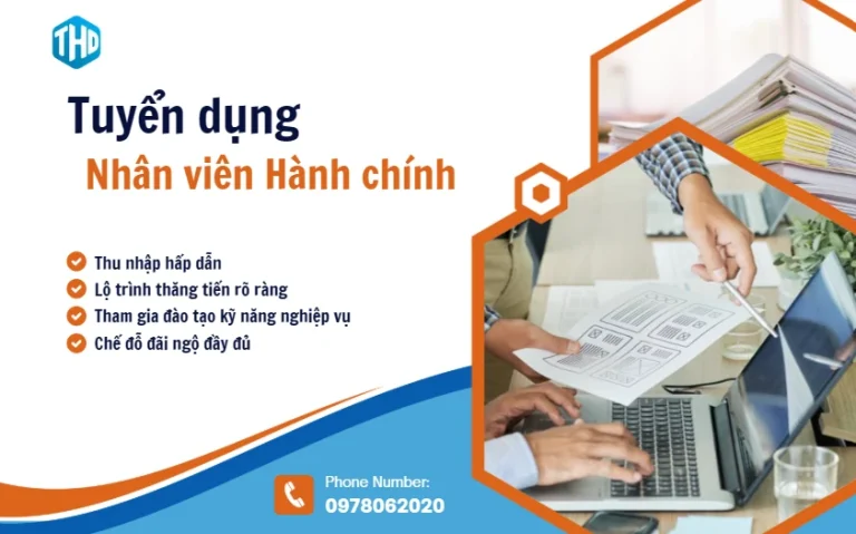 ThÔng BÁo TuyỂn DỤng: NhÂn ViÊn HÀnh ChÍnh