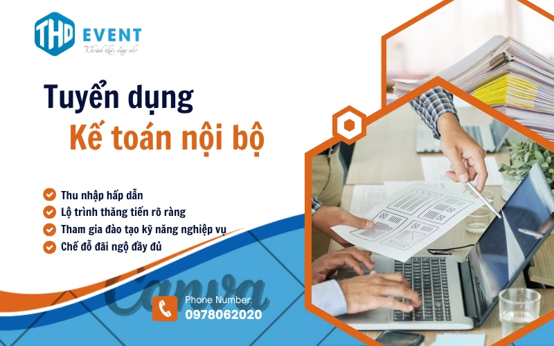 ThÔng BÁo TuyỂn DỤng: KẾ ToÁn NỘi BỘ
