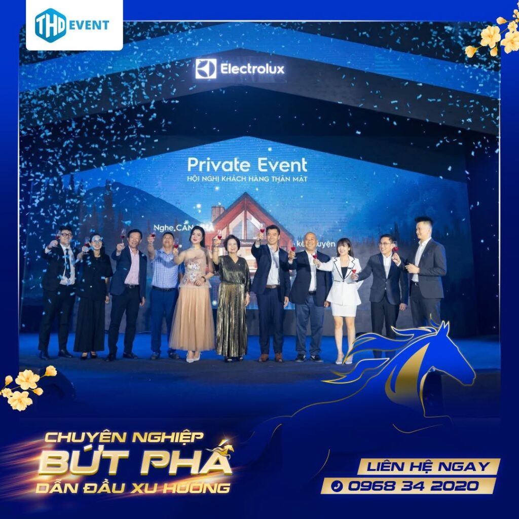 To chuc hoi nghi khach hang va tri an doi tac cao cap thd event