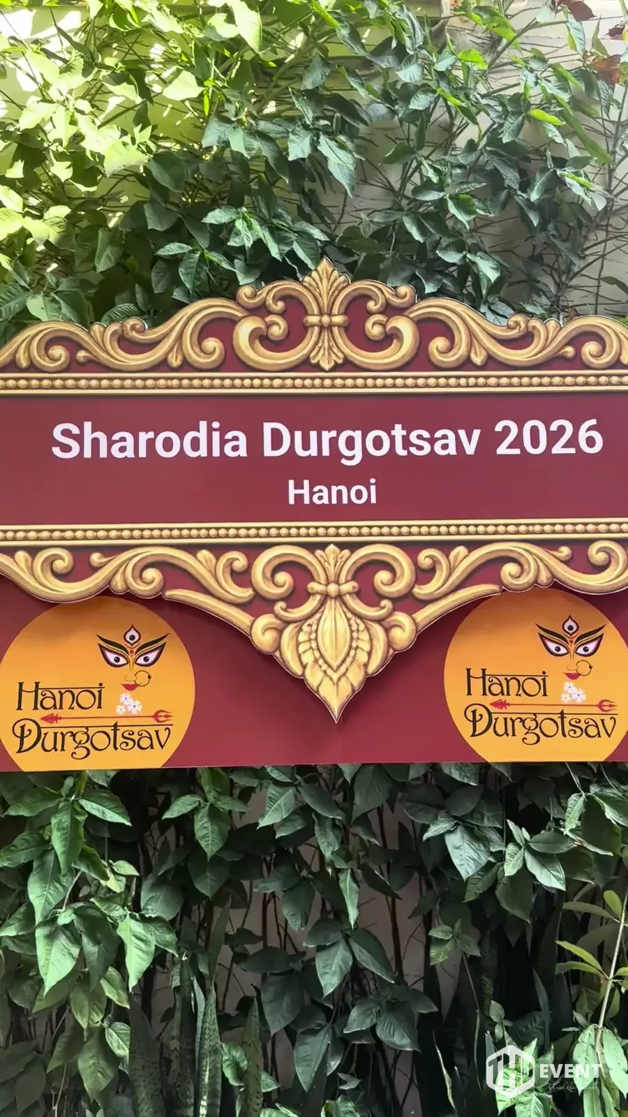 Bảng tên sự kiện Sharodia Durgotsav 2026 Hanoi