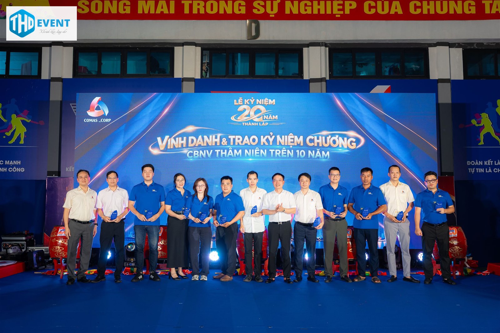 Hoạt động vinh danh tại lễ kỷ niệm 20 năm COMAS