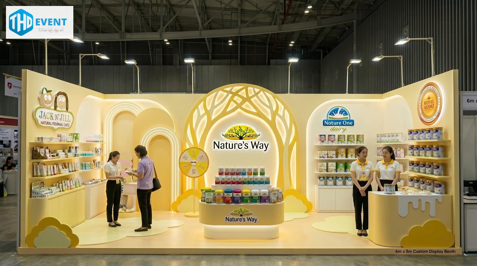 Gian hàng Nature’s Way trong thư viện ảnh dự án THD