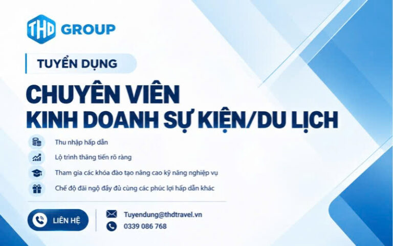 Tuyen Dung Chuyen Vien Sale Su Kien Du Lich